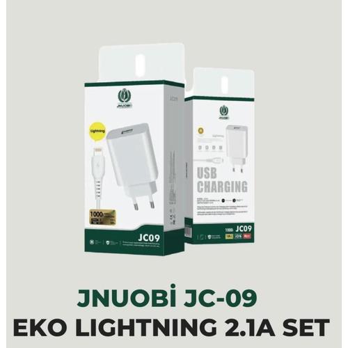 Jnuobi JC-09 iPhone Lightnıng Şarj Aleti 1 Metre 2.1 A 5V