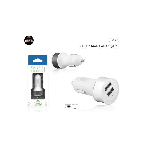 SUBZERO CR70 2.1A Çift Çıkışlı Araç Şarj Başlığı